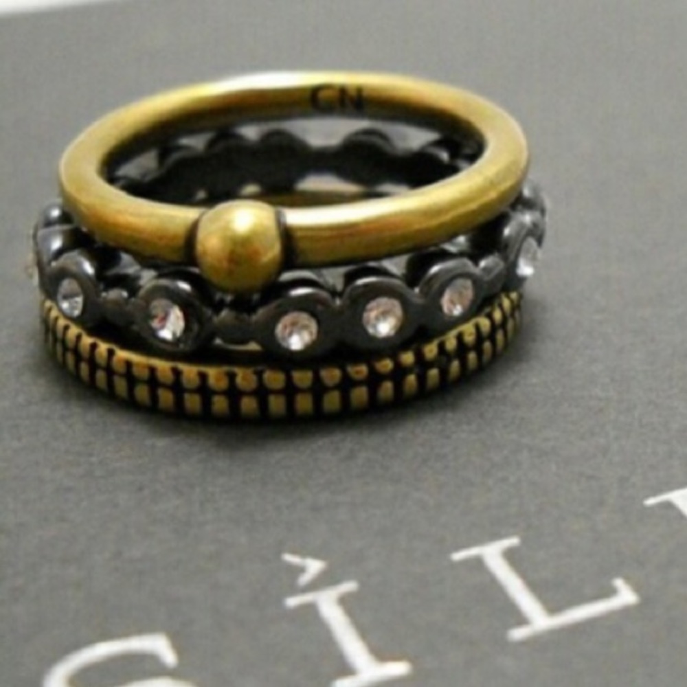 Silpada K&R “Destinations Stack” Rings - Picture 4 of 5